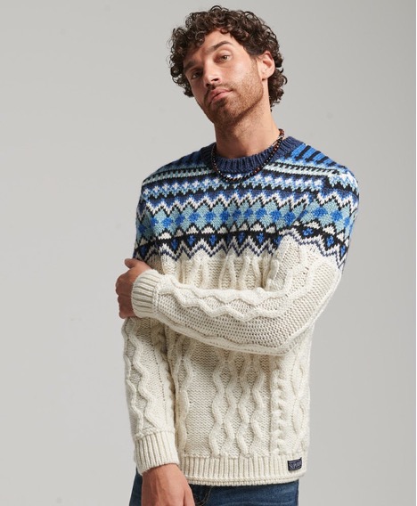 Superdry christmas jumper discount